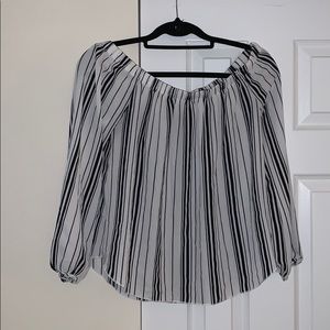Charlotte Russe Off the Shoulder Top